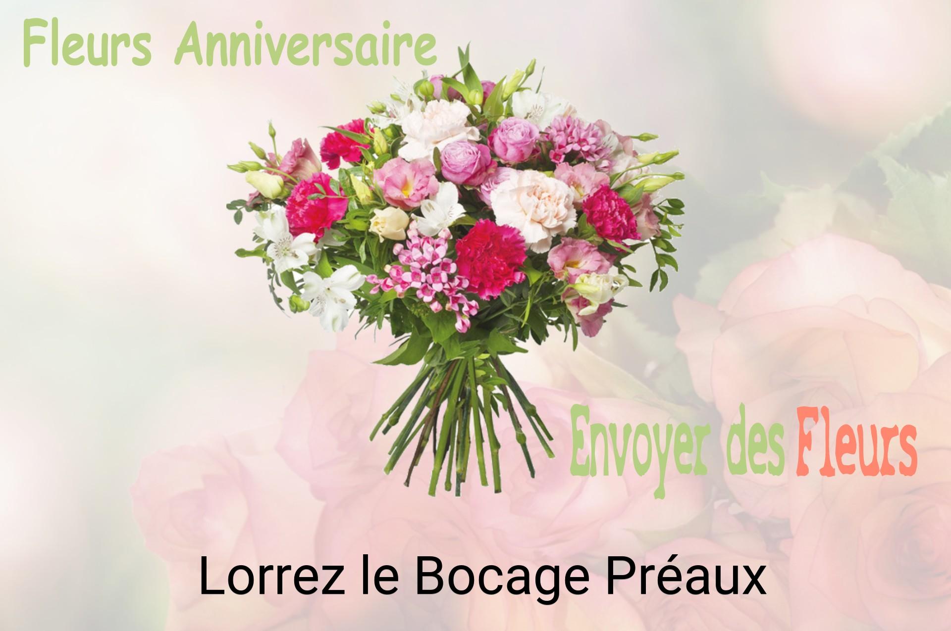 Bouquet de fleurs d’anniversaire livré à Lorrez-le-Bocage-Préaux