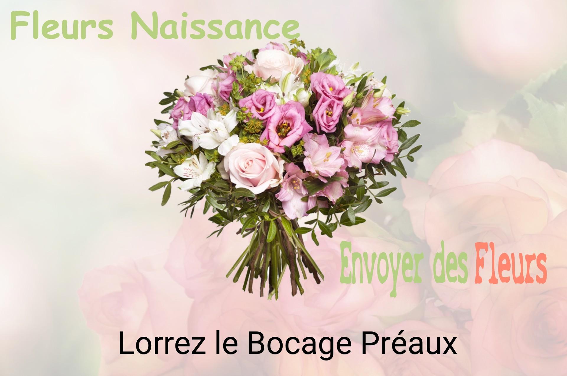Bouquet de fleurs de naissance livré à Lorrez-le-Bocage-Préaux